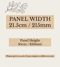 Load image into Gallery viewer, Joined Wooden Shutter Panels - 85 cm height