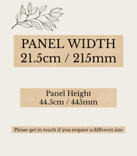 Load image into Gallery viewer, Joined Wooden Shutter Panels - 44.5cm height