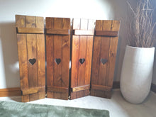 Load image into Gallery viewer, Joined Freestanding Shutter Panels - 85cm height