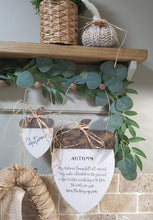 Load image into Gallery viewer, Wooden Acorns, 3d decor, Autumn styling, hanging Acorns