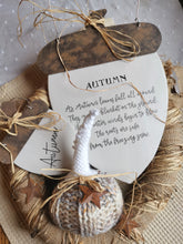 Load image into Gallery viewer, Wooden Acorns, 3d decor, Autumn styling, hanging Acorns