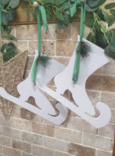 Load image into Gallery viewer, PAIR of Large Ice skates