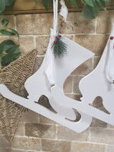 Load image into Gallery viewer, PAIR of Large Ice skates
