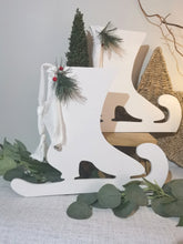 Load image into Gallery viewer, PAIR of Large Ice skates