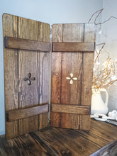 Load image into Gallery viewer, Joined Wooden Shutter Panels - 75 cm height