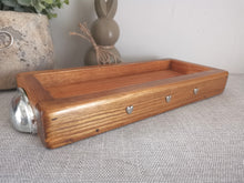 Load image into Gallery viewer, Low Shallow Wooden tray , table centerpiece