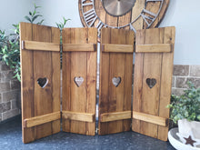Load image into Gallery viewer, Joined Wooden Shutter Panels - 75 cm height
