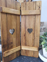 Load image into Gallery viewer, Joined Wooden Shutter Panels - 70 cm height