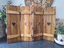 Load image into Gallery viewer, Joined Wooden Shutter Panels - 70 cm height