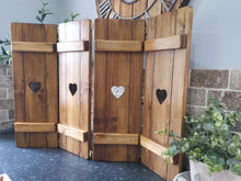 Load image into Gallery viewer, Joined Wooden Shutter Panels - 70 cm height