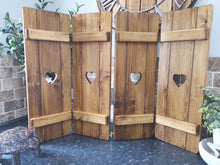 Load image into Gallery viewer, Joined Wooden Shutter Panels - 70 cm height