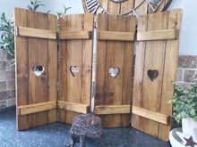Load image into Gallery viewer, Joined Wooden Shutter Panels - 70 cm height