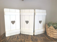 Load image into Gallery viewer, Joined Wooden Shutter Panels - 44.5cm height