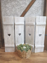 Load image into Gallery viewer, Joined Wooden Shutter Panels - 85 cm height
