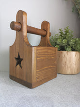 Load image into Gallery viewer, Toilet roll holder, Chunky Star,quirky loo roll holder