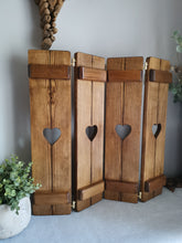 Load image into Gallery viewer, Joined Slim Wooden Shutter Panels - 60cm height