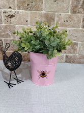 Load image into Gallery viewer, Small metal plant bucket
