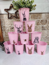 Load image into Gallery viewer, Small metal plant bucket