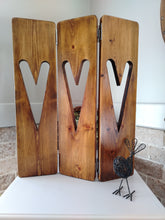 Load image into Gallery viewer, Set of 3 Bifold Heart Panels