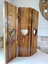 Load image into Gallery viewer, Joined Bi-fold Wooden Shutter panels