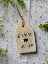 Load image into Gallery viewer, Wooden Tags - Farmhouse Kitchen