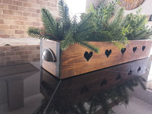 Load image into Gallery viewer, Double sided Heart storage Crates, Centrepiece display