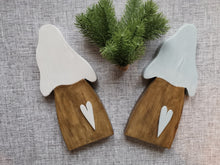 Load image into Gallery viewer, Tall Wooden Toadstool