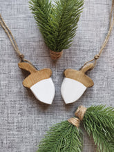 Load image into Gallery viewer, Solid Wood Handmade Acorns