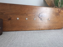 Load image into Gallery viewer, Wooden crate, double sided with metal stars - 3 Sizes