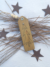 Load image into Gallery viewer, ⭐ SPECIAL OFFER (Set of 3) Slim Wooden Christmas Hanging Tags