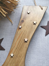 Load image into Gallery viewer, Wooden Christmas Stocking