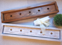 Load image into Gallery viewer, Low Wooden tray , Candle display, table centerpiece
