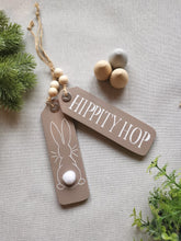 Load image into Gallery viewer, Slim Wooden Spring Hanging Tags