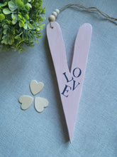 Load image into Gallery viewer, Wooden Heart - Love Lettering