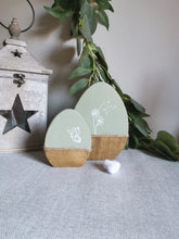 Load image into Gallery viewer, Set of 2 Wooden Eggs