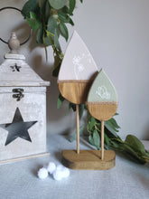 Load image into Gallery viewer, Pair of Wooden Teardrop shaped Trees