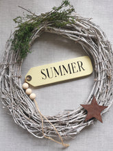 Load image into Gallery viewer, Wooden Tags, Set of all 4 Seasons