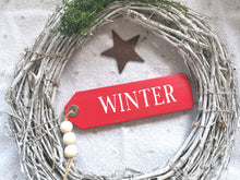 Load image into Gallery viewer, Wooden Tags, Set of all 4 Seasons