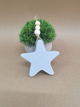 Load image into Gallery viewer, Wooden Star with beads