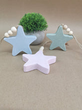 Load image into Gallery viewer, Wooden Star with beads