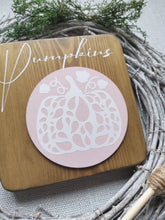 Load image into Gallery viewer, Wooden Autumn Pumpkin Sign