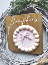 Load image into Gallery viewer, Wooden Autumn Pumpkin Sign
