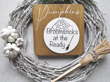 Load image into Gallery viewer, Wooden Autumn Pumpkin Sign