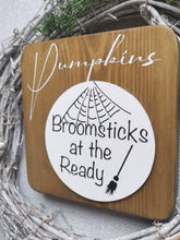 Load image into Gallery viewer, Wooden Autumn Pumpkin Sign