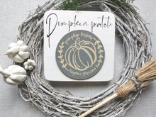 Load image into Gallery viewer, Wooden Pumpkin Patch Sign