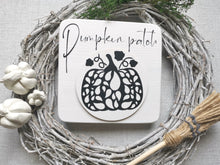 Load image into Gallery viewer, Wooden Pumpkin Patch Sign