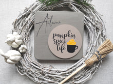 Load image into Gallery viewer, Wooden Autumn Sign