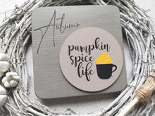 Load image into Gallery viewer, Wooden Autumn Sign