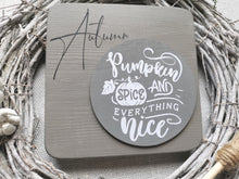 Load image into Gallery viewer, Wooden Autumn Sign