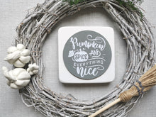 Load image into Gallery viewer, Wooden Autumn Sign